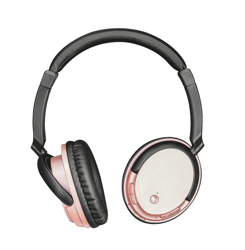 Kodo Bluetooth Wireless Headphone - rose gold-Front