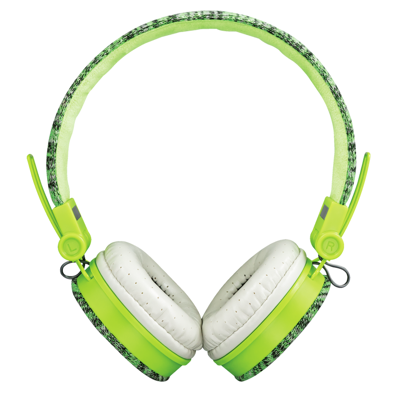 Fyber headphones - sports green-Front