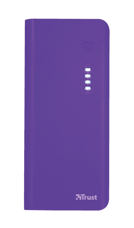 Primo Powerbank 10.000 mAh - purple-Front