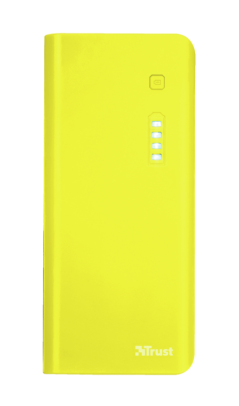 Primo Powerbank 10.000 mAh - yellow-Front
