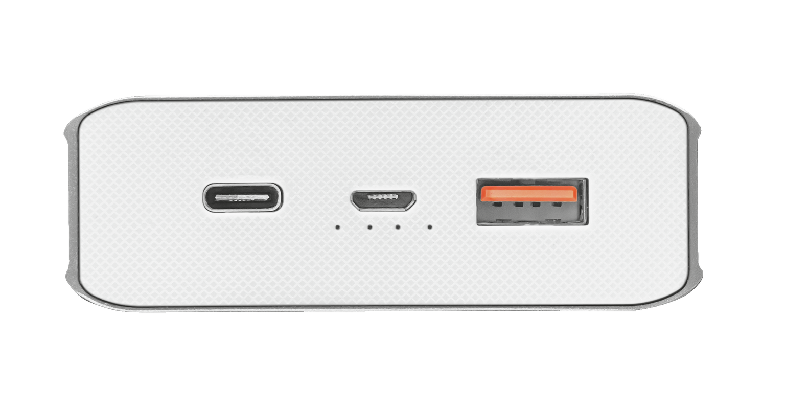 Omni Plus Metal Powerbank 20.000 mAh USB-C QC3.0-Front
