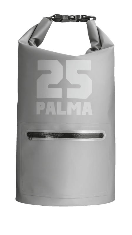 Palma Waterproof Bag (25L) - grey-Front