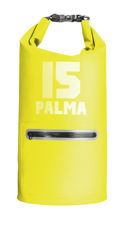 Palma Waterproof Bag (15L) - yellow-Front