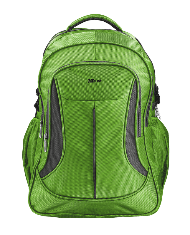 Lima Backpack for 16" laptops - neon green-Front