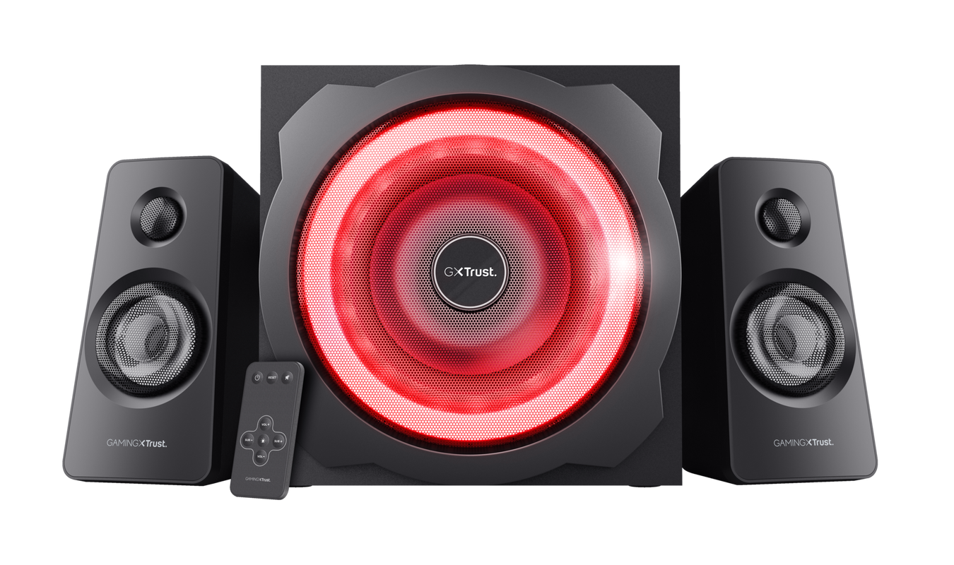 GXT 629 Tytan RGB Illuminated 2.1 Speaker Set-Front