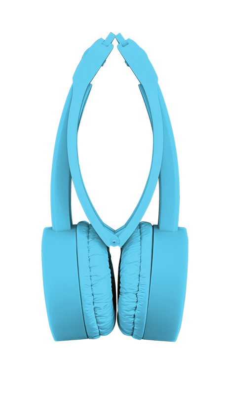 Nano Foldable Headphones - blue-Front
