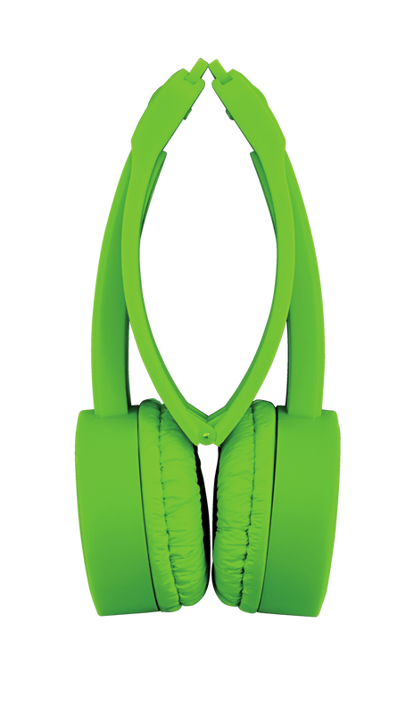 Nano Foldable Headphones - green-Front