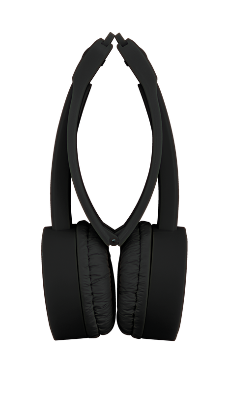Nano Foldable Headphones - black-Front