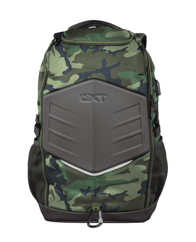 GXT 1255 Outlaw Gaming Backpack for 15.6” laptops - camo-Front