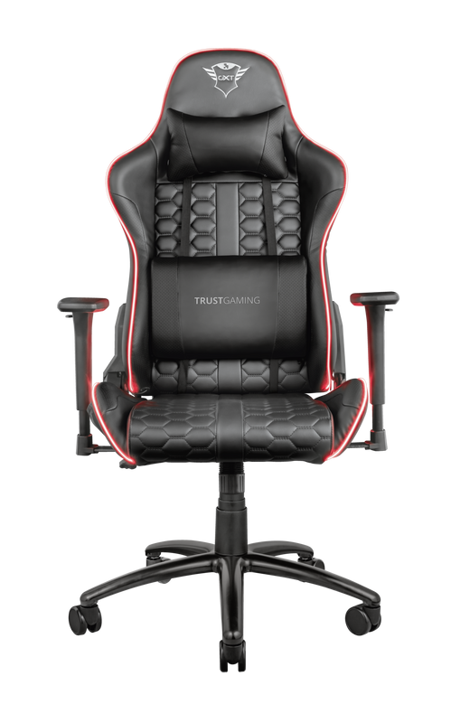 GXT 717 Rayza RGB-Illuminated Gaming Chair-Front