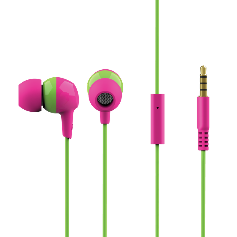 Buddi Kids In-Ear Headphones - pink-Front