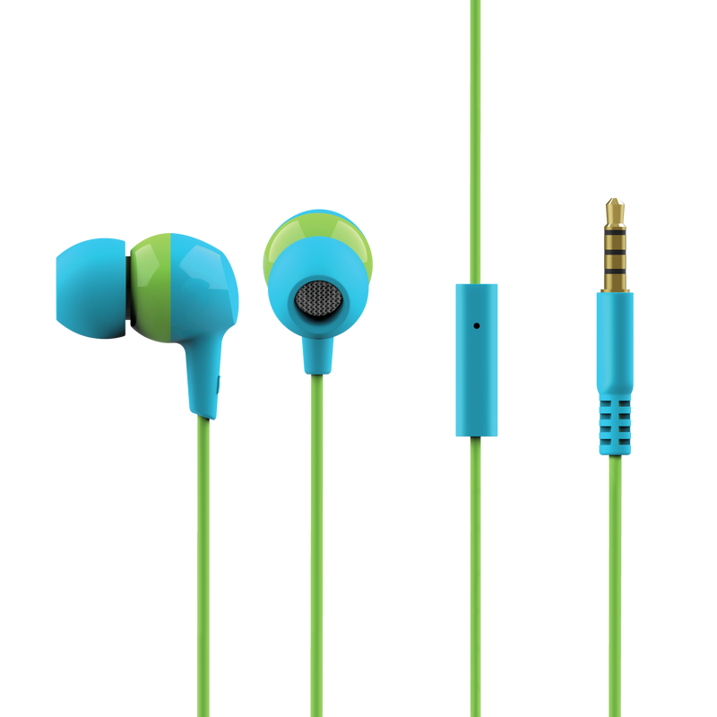 Buddi Kids In-Ear Headphones - blue-Front