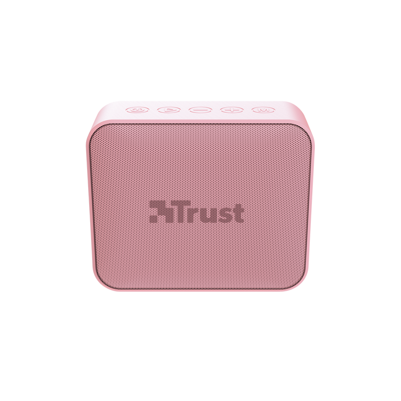 Zowy Compact Bluetooth Wireless Speaker - pink-Front
