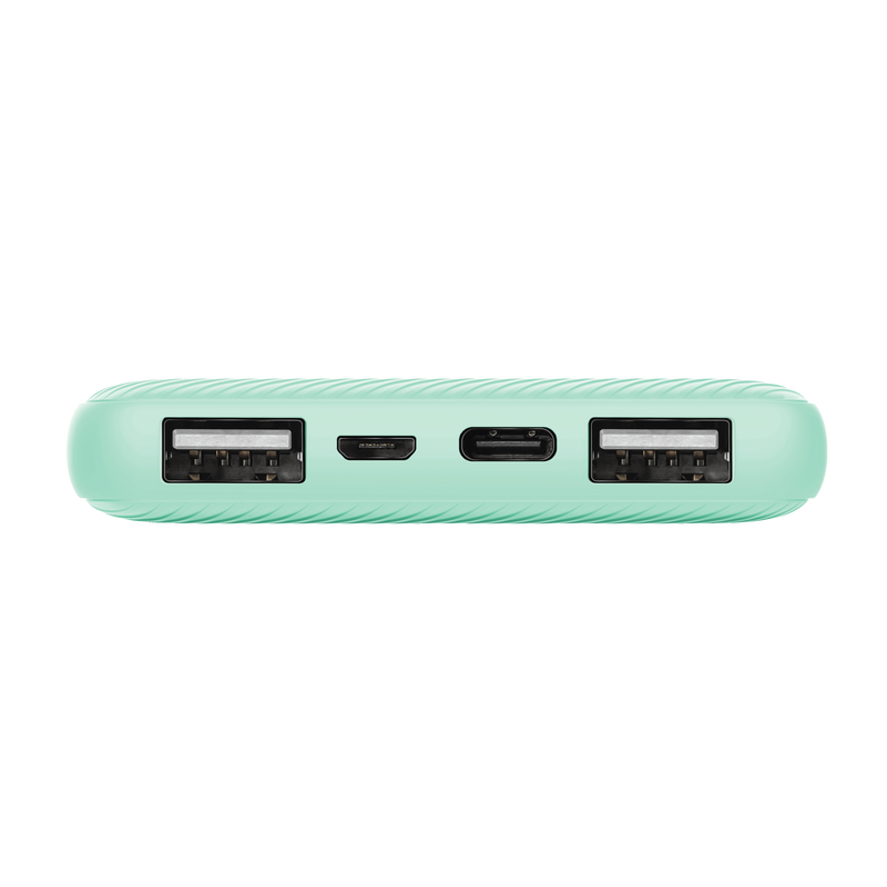 Primo Ultra-thin Powerbank 10.000 mAh - Turquoise-Front