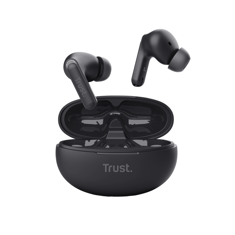 ENC Bluetooth Earphones In-Ear - Black-Front