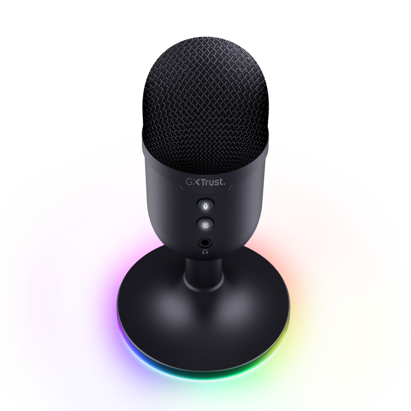 GXT 234 Yunix USB Gaming microphone - Black-Front