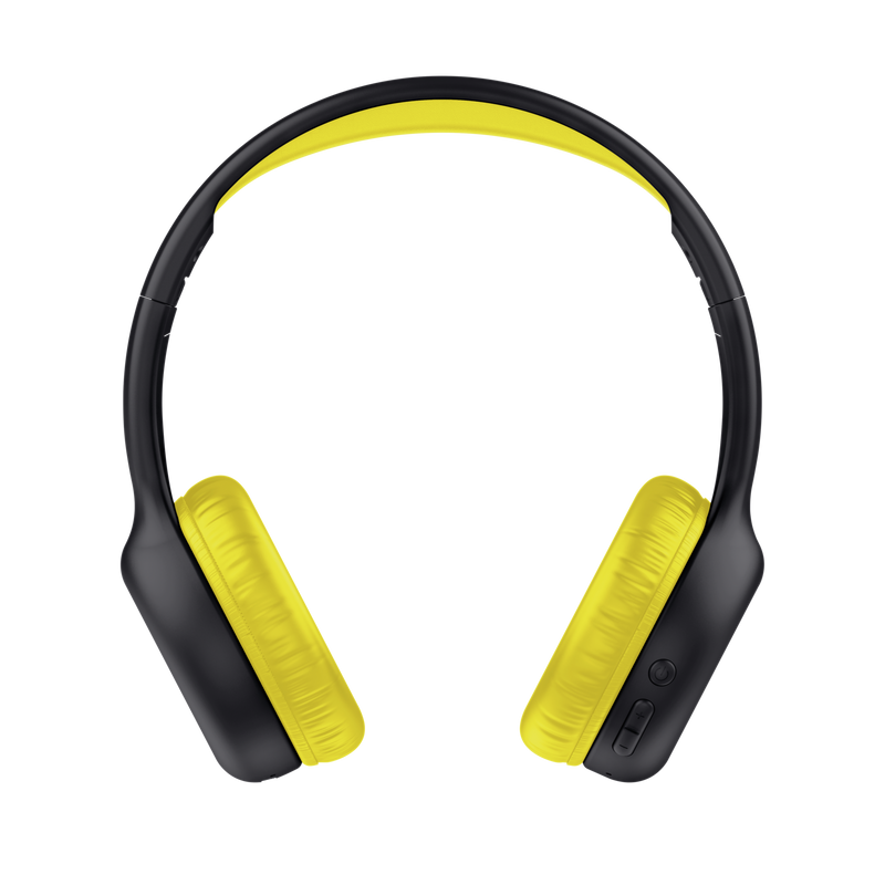 Nouna Wireless Kids Headphones  - Black-Front