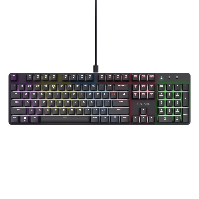 GXT 871 Zora Mechanical Gaming Keyboard US-Front