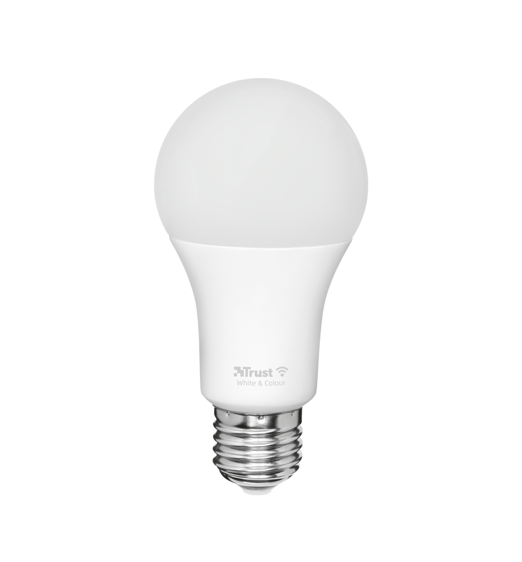 Smart WIFI LED Bulb White & Colour E27-Front