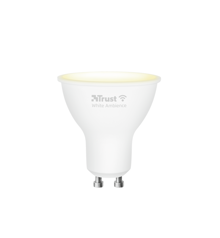 Smart WIFI LED Spot White Ambience GU10 (duo-pack)-Front