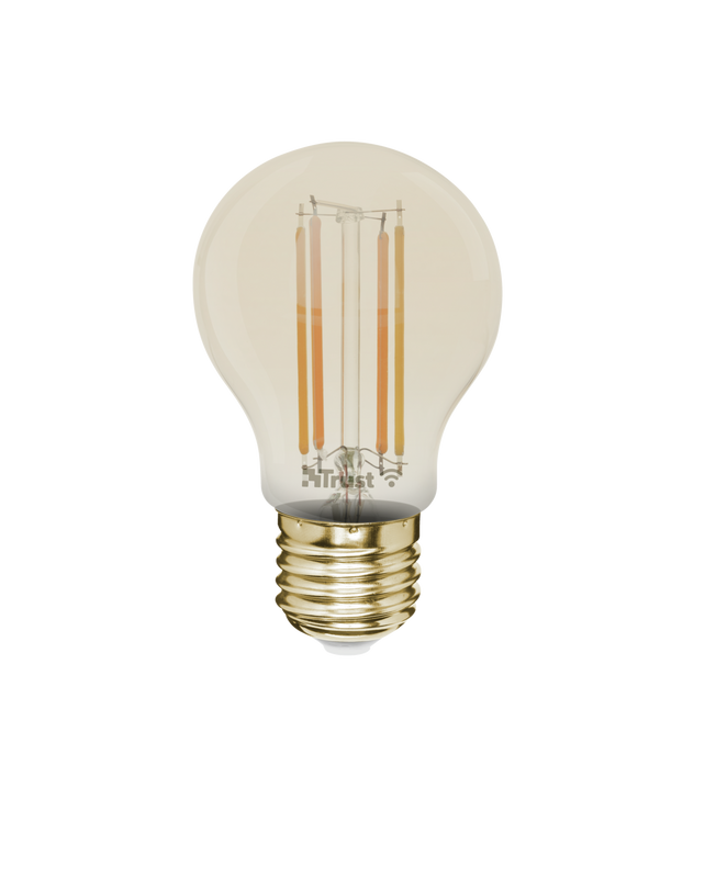 Smart WIFI LED Filament Bulb White Ambience E27 (duo-pack)-Front