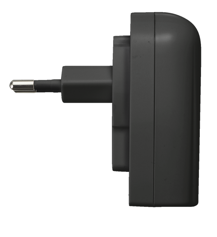 Dual Charger for iPod & smartphone-Side