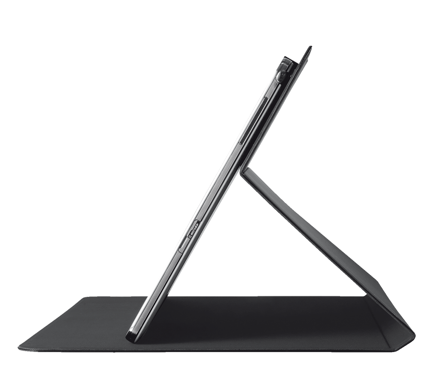 Aeroo Folio Stand for 10" tablets - black-Side