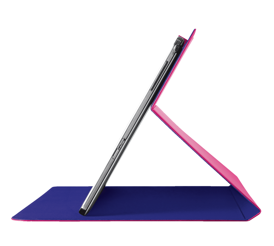 Aeroo Folio Stand for 10" tablets - pink-Side