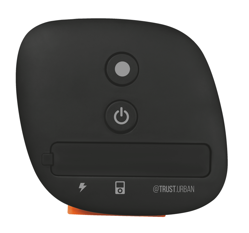 Deci Wireless Bluetooth Speaker - orange-Side