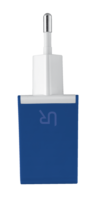 5W Wall Charger - blue-Side