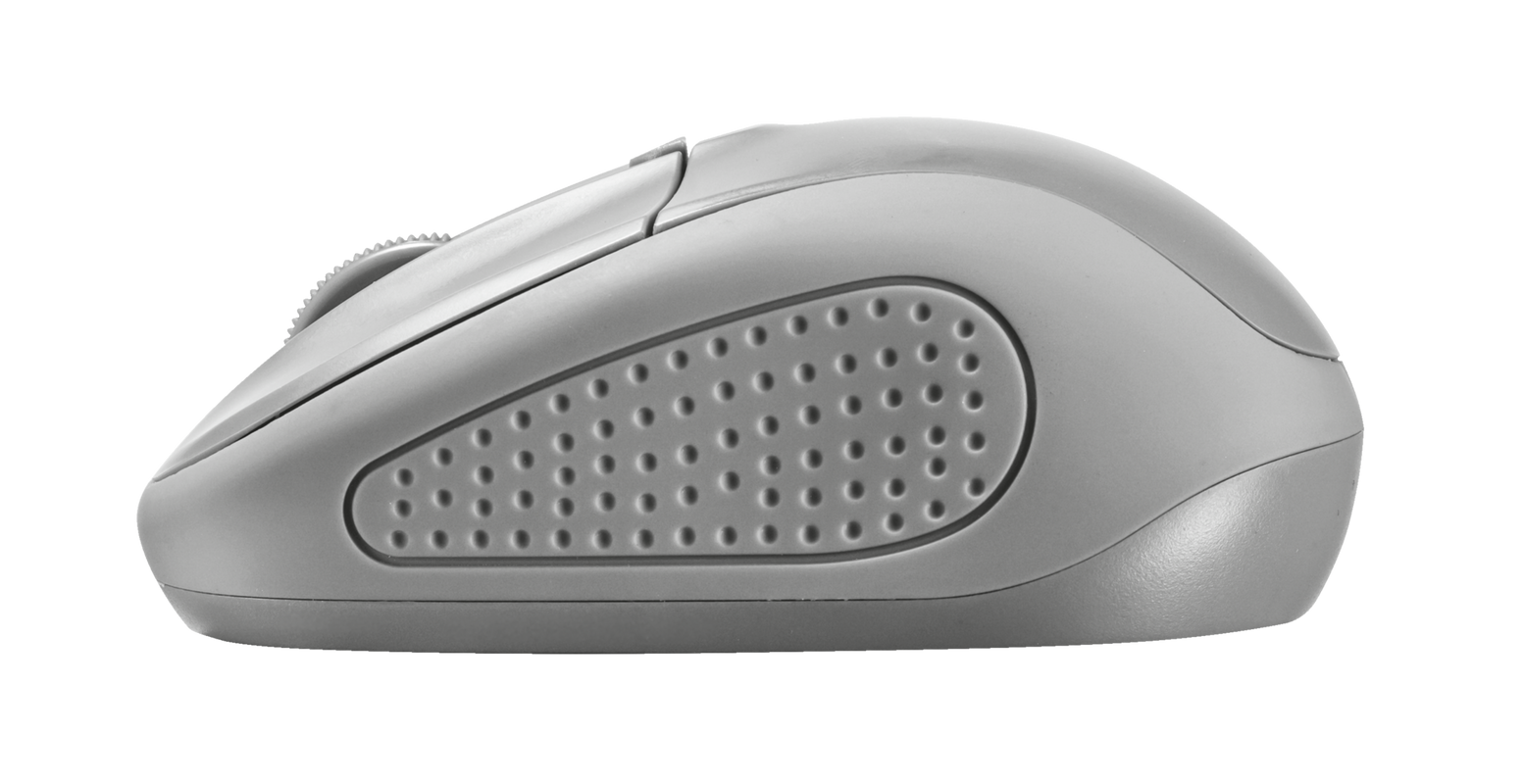 Primo Wireless Mouse - grey-Side