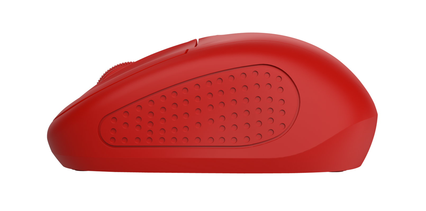 Primo Wireless Mouse - red-Side