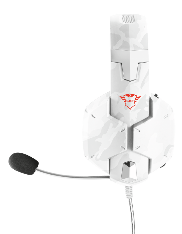 GXT 322W Carus Gaming Headset - snow camo-Side