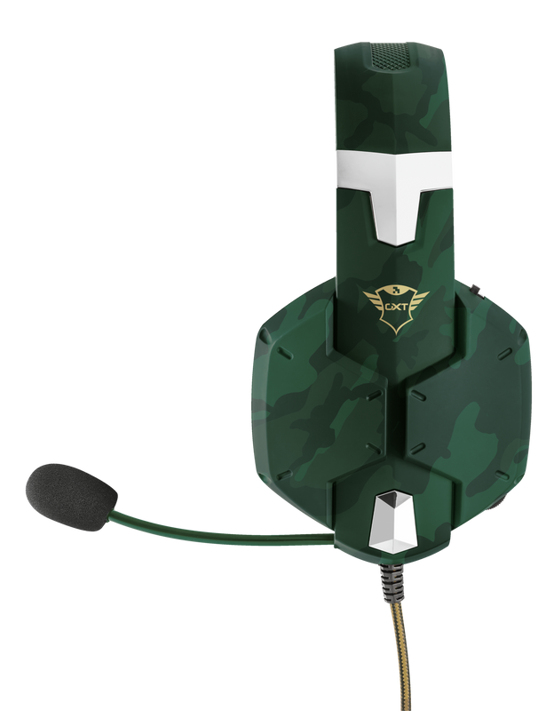 GXT 322C Carus Gaming Headset - jungle camo-Side