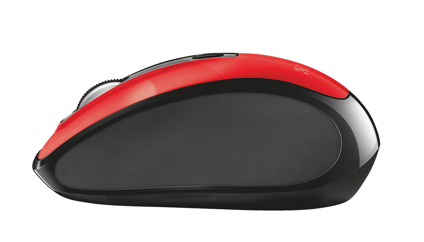 Xani Bluetooth Wireless Mouse - red-Side