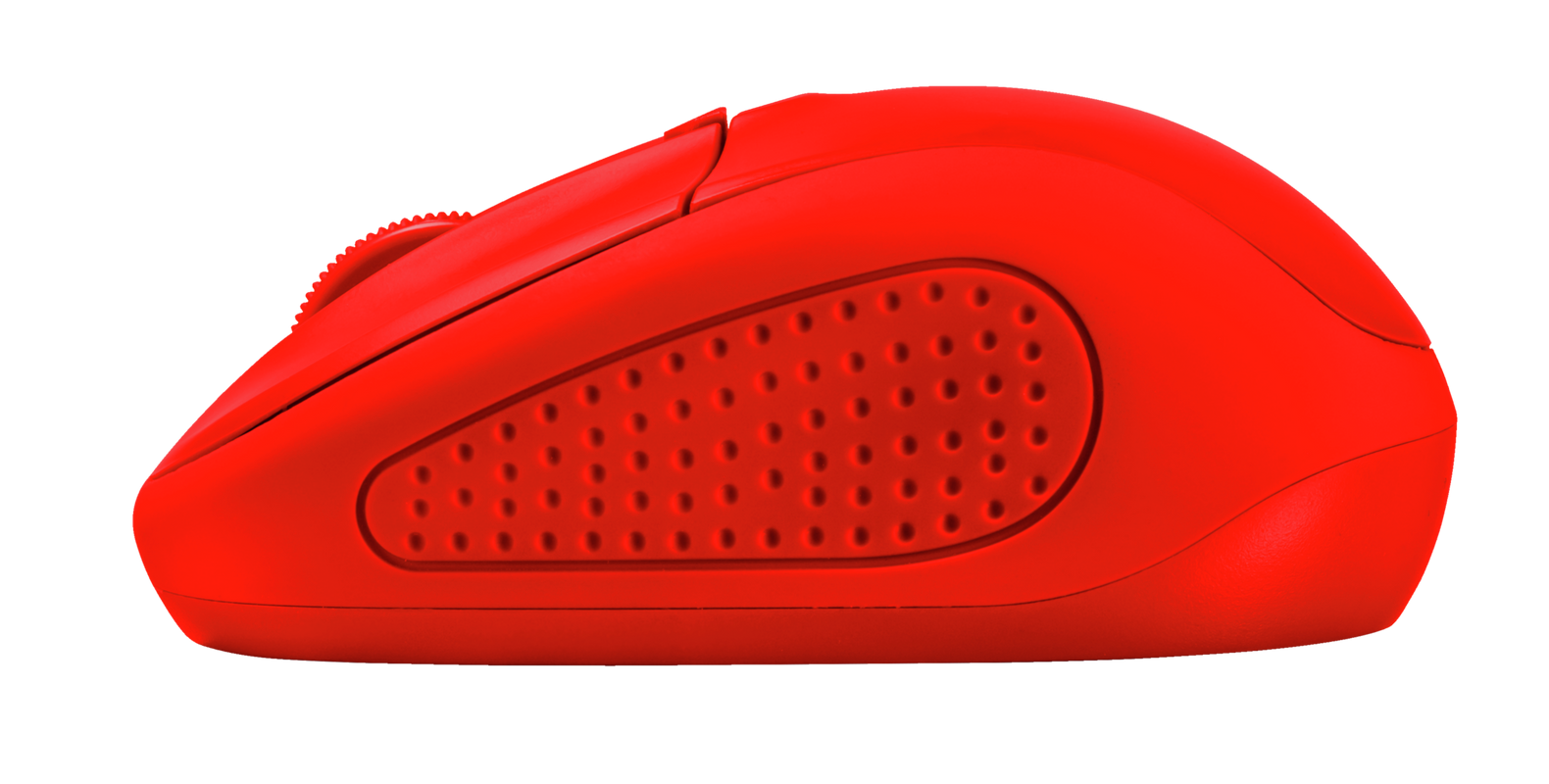 Primo Wireless Mouse - matte red-Side