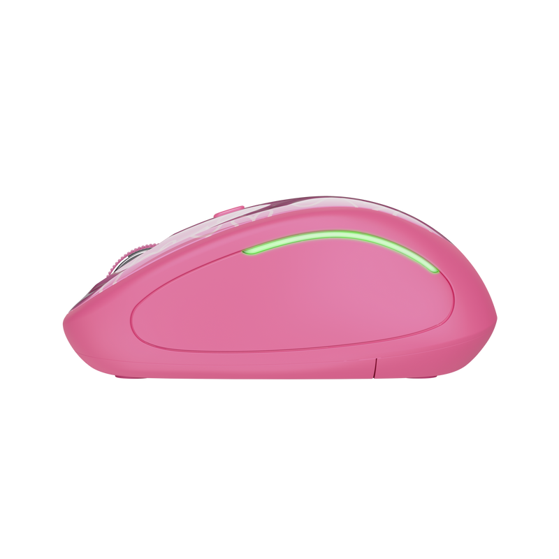 Yvi FX Wireless Mouse - pink-Side