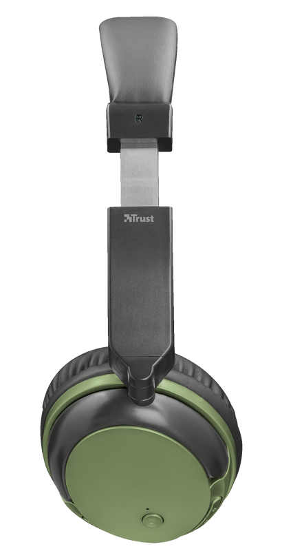 Kodo Bluetooth Wireless Headphone - olive metallic-Side
