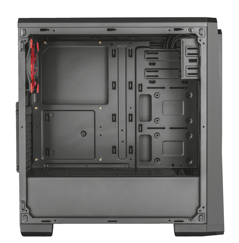 GXT 1110 windowed mid-tower ATX PC case-Side