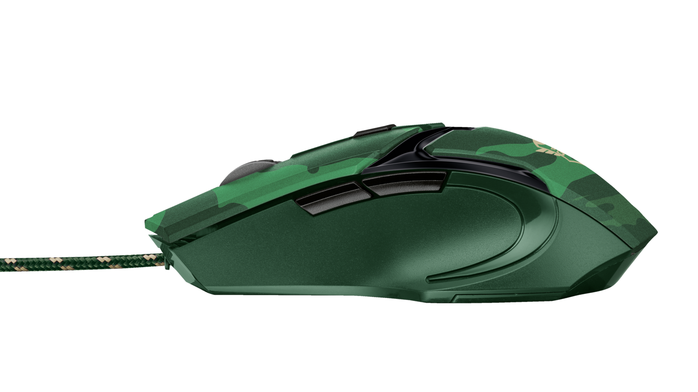 GXT 101C GAV Gaming Mouse - camo green-Side