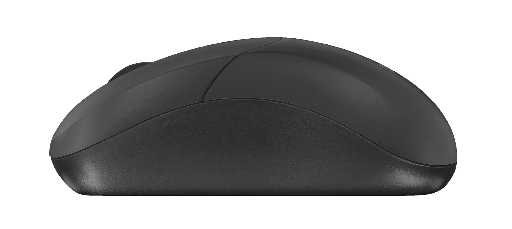 Inu Small Wireless Mouse - black-Side