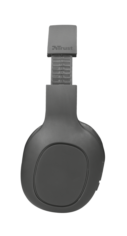 Dona Bluetooth Wireless Headphones - grey-Side
