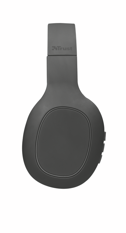 Dona Bluetooth Wireless Headphones - grey-Side