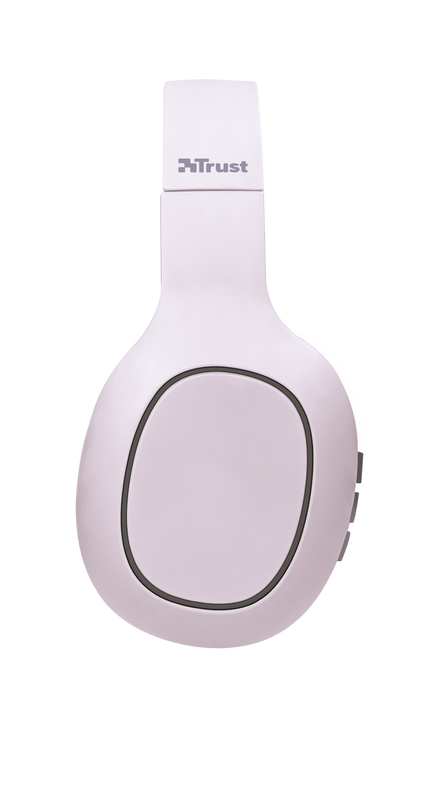 Dona Bluetooth Wireless Headphones - pink-Side