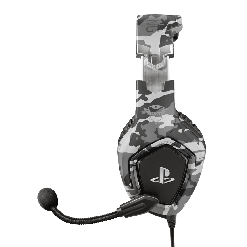 GXT 488 Forze-G PS4 Gaming Headset PlayStation® official licensed product - grey-Side