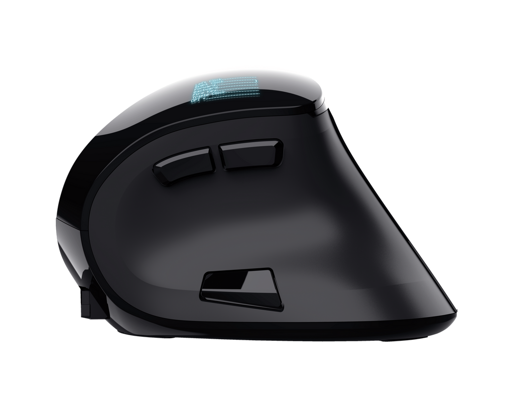 Voxx Rechargeable Ergonomic Wireless Mouse-Side