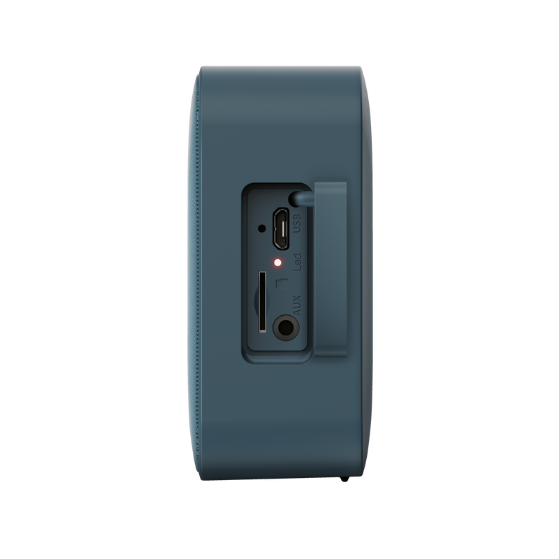 Zowy Compact Bluetooth Wireless Speaker - blue-Side