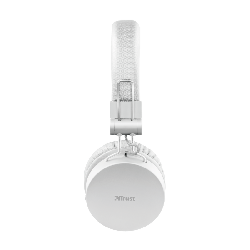 Tones Bluetooth Wireless Headphones - white-Side