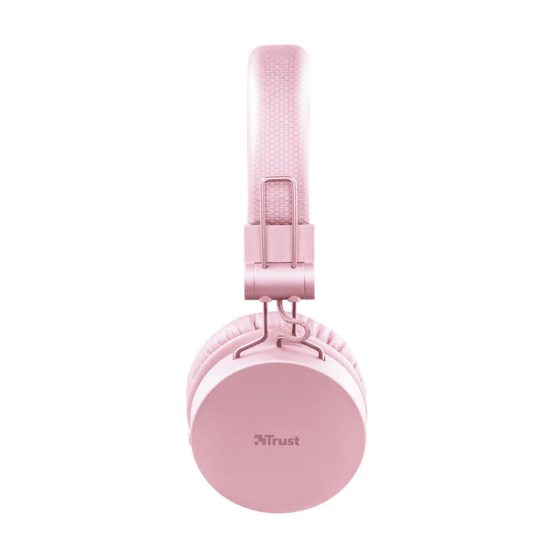 Tones Bluetooth Wireless Headphones - pink-Side