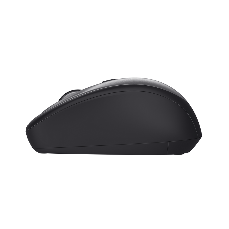 Yvi+ Silent Wireless Mouse Eco - black-Side